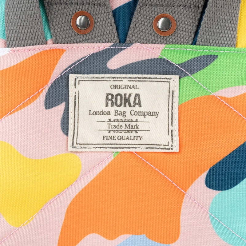 Roka London Bantry B Mellow Camo Small Recycled Canvas