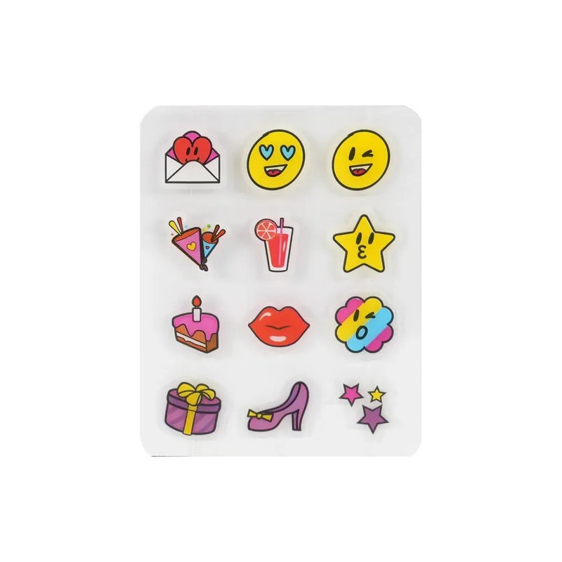 Parche Anti Acné Emoticon Holiday 36 Piezas Catch Me Patch