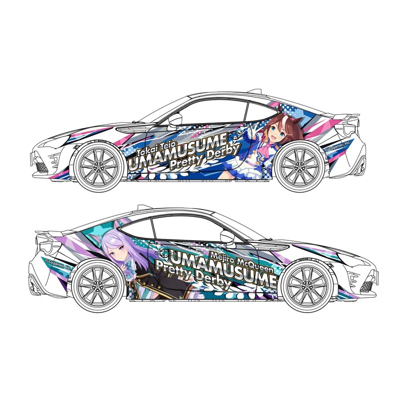 Aoshima Bunka Kyozai 1/24 Itasha Series No.1 Uma Musume Pretty