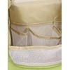 Dahlia Easy Travel Organizer - Convenient Toiletry Bag - Green