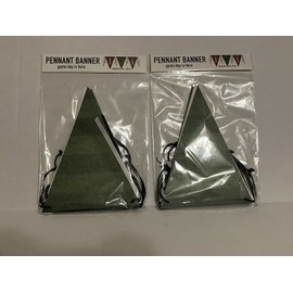 New View Gifts And Accessories 2 Sets Of Football Pennant Flags Banner Game Day Is Here  60 Inch L & 8 Inch H