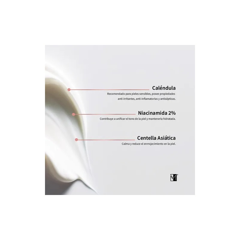 Crema Humectante Cicalend Rehab Cica+caléndula, Niacinamida