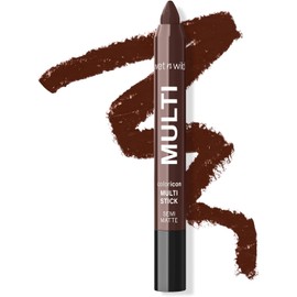 Wet n Wild Color Icon Multi Stick Chocolate Cheat Day – Lápiz Multiusos Color Marrón Intenso para Ojos, Labios y Rostro, Textura Cremosa y Fácil de Difuminar, Alta Pigmentación, Vegano y Cruelty Free, 3.2 g