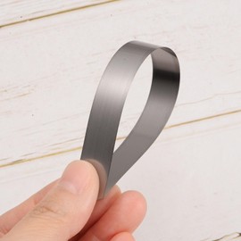 5Pcs Silver Mn Steel Feeler Gauge 0.1mm Thickness 150mm Length Metric Filler Thickness Gage Gap Measuring Tool Single Blade,Feeler Gauges