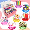 LINAYE 2500+PCS Arts and Crafts Supplies for Kids, DIY Craft
