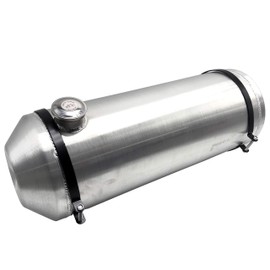 JSD 10x30 Aluminum 10 Gallon Fuel/Gas Tank W/Internal Baffle End Fill 3/8" NPT For Boats