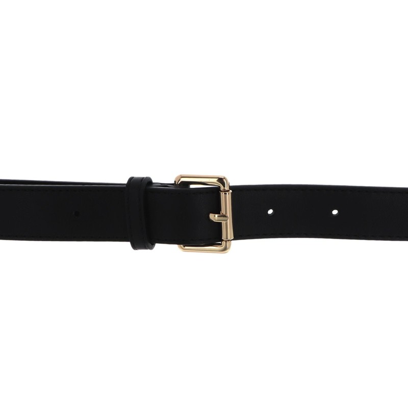 Valentino Emma Winter Belt W120 Nero/Oro - Can be Shortened,