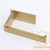 Vanloory Toilet Paper Holder, Self Adhesive Tissue Holder Stainless Steel
