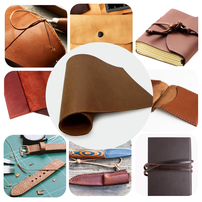 Genuine Leather Sheets for Crafting (2mm) - Full Grain Leather