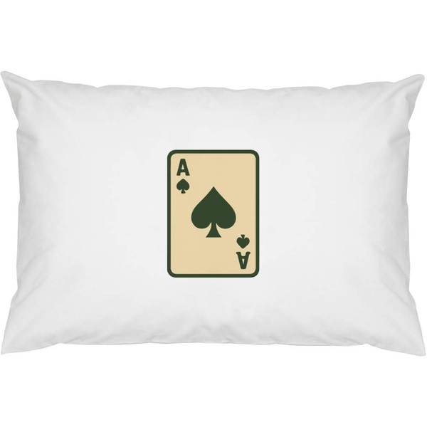 Azeeda 2 x 'Ace Playing Card Graphic' Cotton Pillow Cases