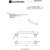 Glacier Bay 42 in. L 1 1/4 in. ADA Compliant