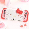 Plush Protective Case for Switch OLED,Kawaii Hard PC Slim Cover