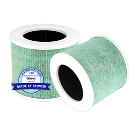 (2 Pack) Core Mini Replacement Filter Compatible with LEVOIT Core Mini Air Purifier, H13 True HEPA Filter, 3 in 1 HEPA Filter with Activated Carbon Filters, Compare to Part Number Core mini-RF-TX