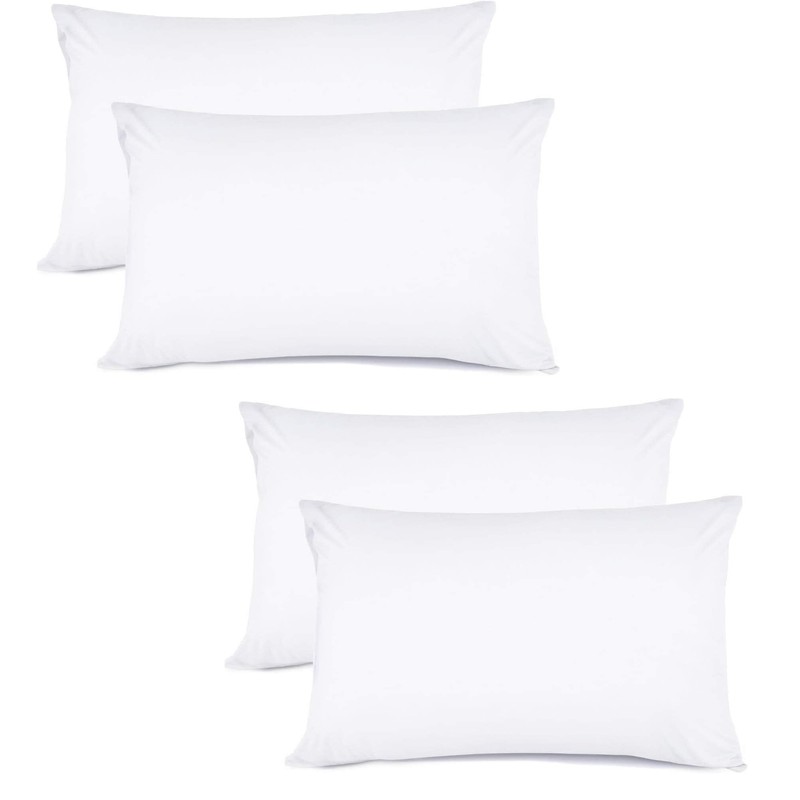 Rayyan Linen 4 Pack Pillow Cases 100% Egyptian Cotton 200