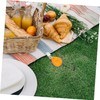 Cabilock 4Pcs Tablecloth Weights Clips Waterdrop Decorative Tablecloth Pendants Windproof
