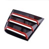 2x Car Window Scoop Side Louver Air Vent Cover With