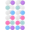 KISEER 12 Pack Colorful Cute Contact Lens Case Bulk Box