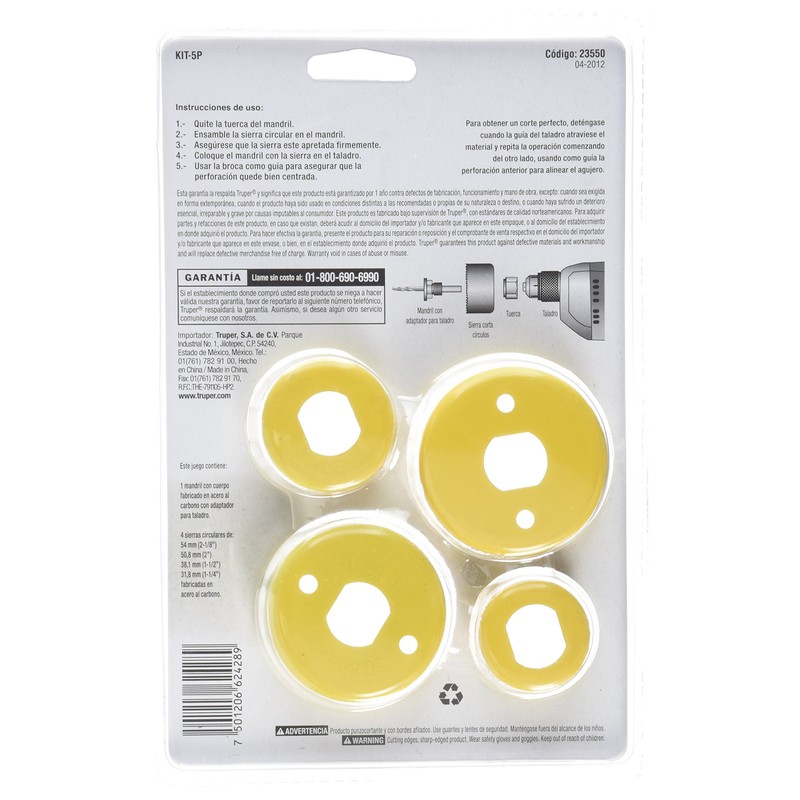 Pretul KIT-5P, Juego para instalar cerraduras, 5 piezas