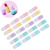 Mini Empty Lipstick Tubes, Capsule Shaped 20pcs Refillable Lip Gloss