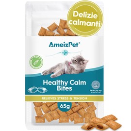 AmeizPet Biscotti Calmanti per Gatti – Snack Croccanti 65 g (2,3 oz)