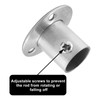 Jiozermi Stainless Steel Curtain Rod Holders, 4 Packs 1 1/4"