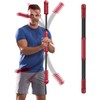 Fitness Bar for Workout,Elastic Exercise Bar, Vibration Weight Stick,Body Physical