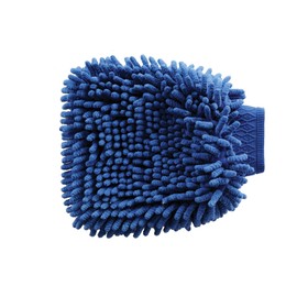 Roma Microfibre Wash Mitt: Blue