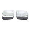 HECASA Tow Mirror Caps Covers Compatible with 1988-2019 Chevy Silverado