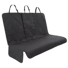Lusso Gear Dog Car Seat Cover - Waterproof Non-Slip Car Back Seat Protector - Rear Car Seat Cover for Dogs - Universal Fit for Sedans Trucks SUVs - Scratchproof Backseat Car Cover - Machine Washable