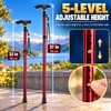 Foldable Walking Cane for Everyday Mobility – 5-Level Adjustable Lightweight