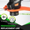 095 Trimmer Line Heavy Duty, Twisted Weed Eater String .095,