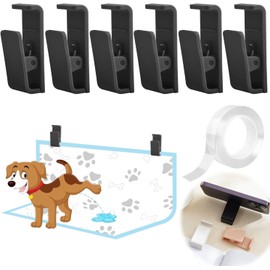 Dog Training Pad Holder Clips for Wall Mounting, 6Pcs Wall Pee Pad Holder Clips Dog Training Pads Holder Clips, Puppy Training Pads Holder Clips Wall Pee Pads Clips