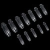Rolabling Nail Tips Clear Acrylic Nail Tip Fake Nails With