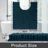 Yimobra Microfiber Bath Mat Non-Slip Large Bathroom Rugs Shower Soft