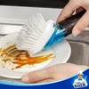 MR.SIGA Soap Dispensing Dish Brush, Kitchen Brush for Pot Pan