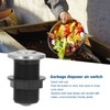 Food Waste Garbage Disposal Air Switch Stainless Steel Button Pneumatic