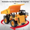 2.4GHz Remote Control 6 Channel Dump Truck with Lights Simulation