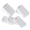 ZZJMCH 12 Pack Toilet Leveling Shims, Multi Purpose Plastic Shims