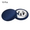 sourcing map 10pcs Fabric Cloth Buttons 1" Round Sewing Button