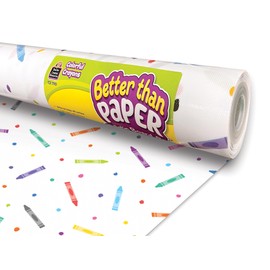 Teacher Created Resources Colorful Crayons Better Than Paper Bulletin Board Roll