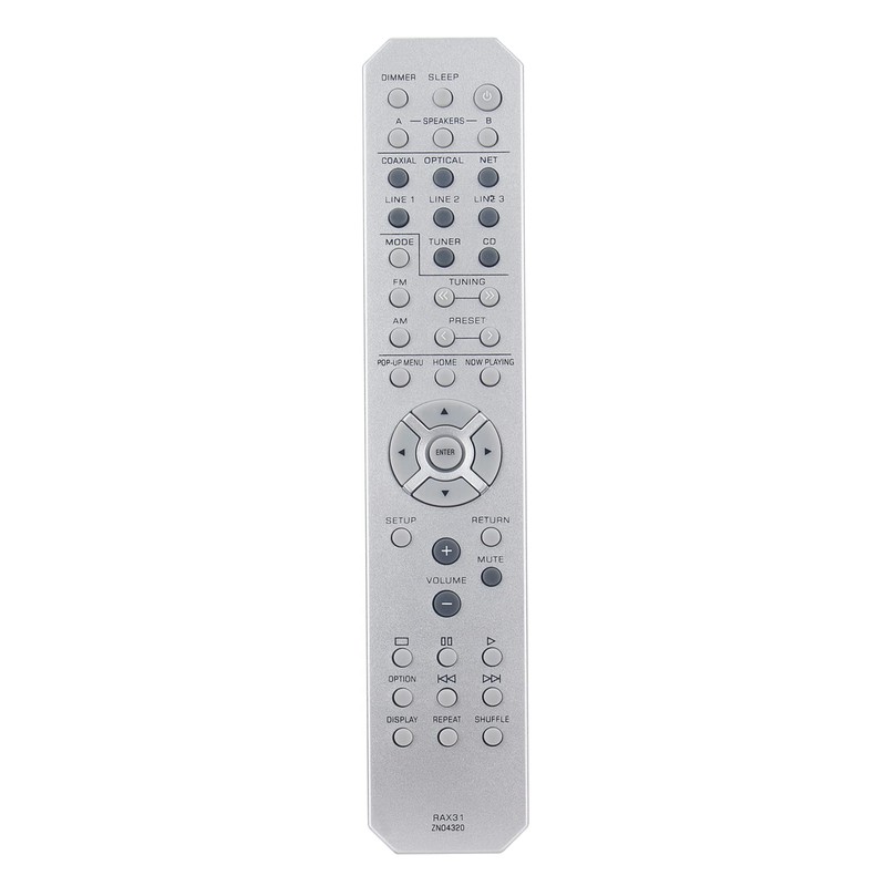 RAX31-ZN04320 Replacement Remote Control VINABTY Compatible with Yamaha HI-FI Audio