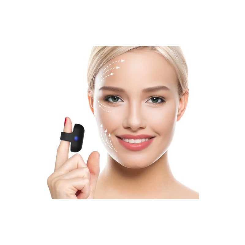 KISSILYN Mini Facial Massage Ball, Waterproof Rechargeable Multifunctional Eye Face