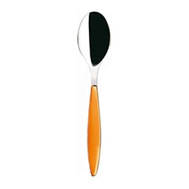 Guzzini Feeling 2300.01.45 Dinner Spoon Transparent Orange 20.5 cm Design Robin Levien