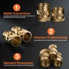 INCLY 440PCS Threaded Inserts Set with Soldering Tip & Adapter,