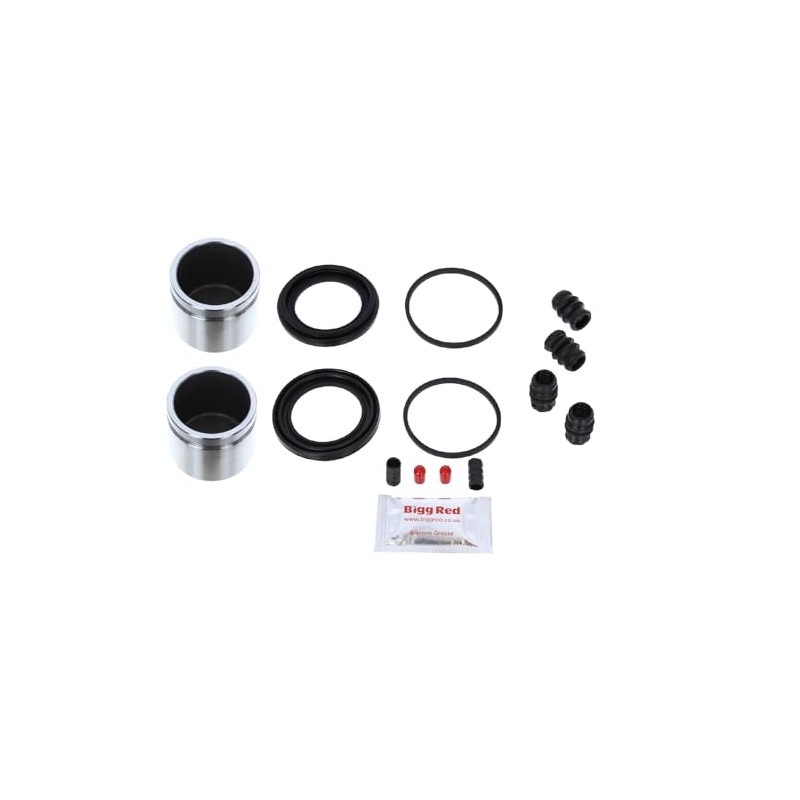 BRKP308 Front Brake Caliper repair seal kit & pistons