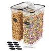 Cereal Containers Storage 2 Pack 135 fl. oz Cereal Dispenser