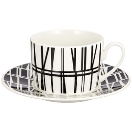 finreison Corona Cup & Saucers Black fin10 – 3 – 28