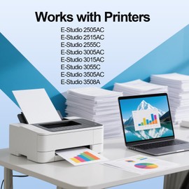 Derplin TB-FC505 TBFC505 Waste Toner Container Use for Toshiba E-Studio 2505AC 2515AC 2555C 3005AC 3015AC 3055C 3505AC 3515AC 3555C 4505AC 4508LP 4515AC 4555C 5005AC 5015AC 5055C Printers