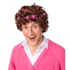 Wicked Costumes Ault Granny Wig with Rollers - Brown