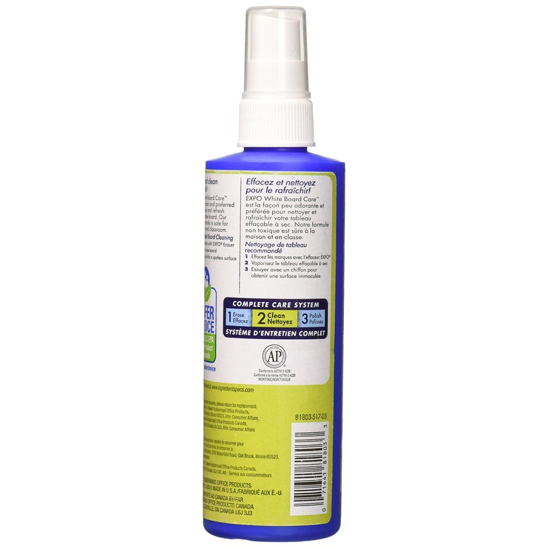 8OZ WHT Board Cleaner